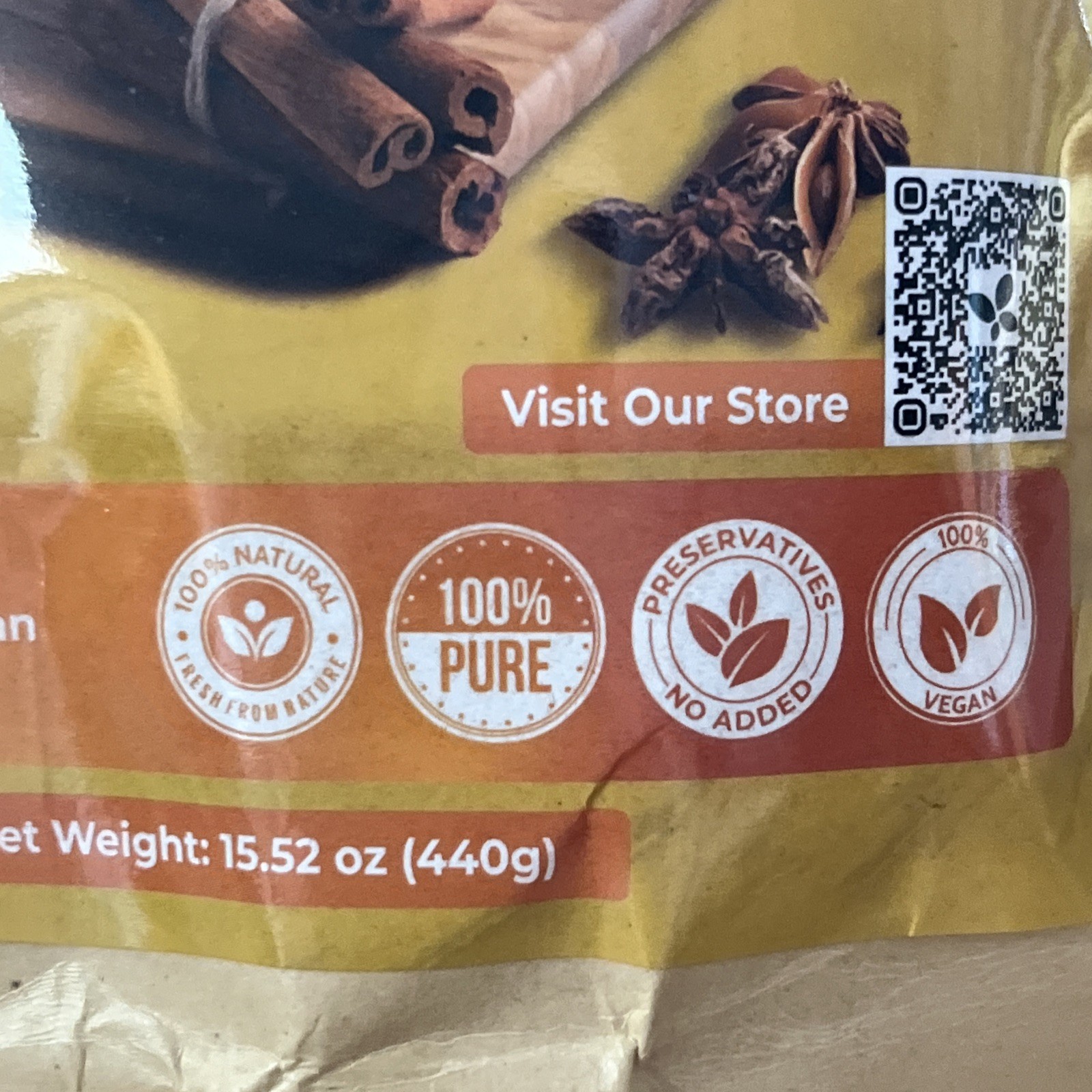 Premium 200 Turmeric Ginger Cinnamon Natural Tea Bags Pure No Additive Added