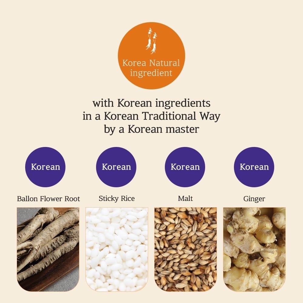 Balloon Flower Root Extract/Bellflower/Ginger/Jocheong/Korea Natural Ingredients