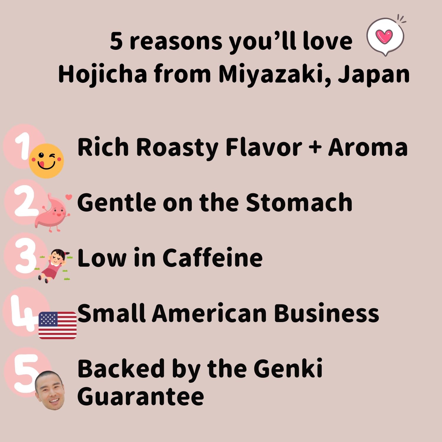 Miyazaki’s Finest Organic Hojicha Loose Leaf tea – JAS Certified, Non-GMO, No…