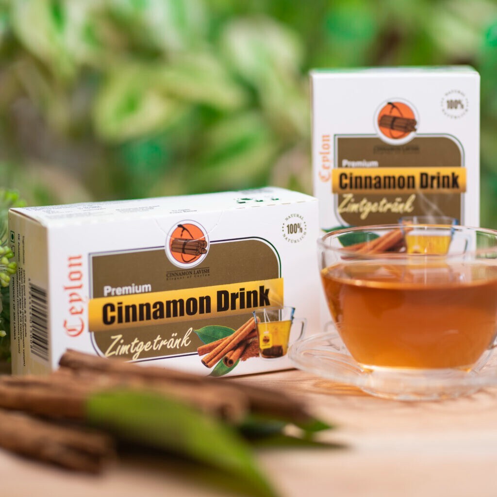 Tea Cinnamon Drink Herbal Bags Pure Natural Sugar Blood Balance Best Healthy