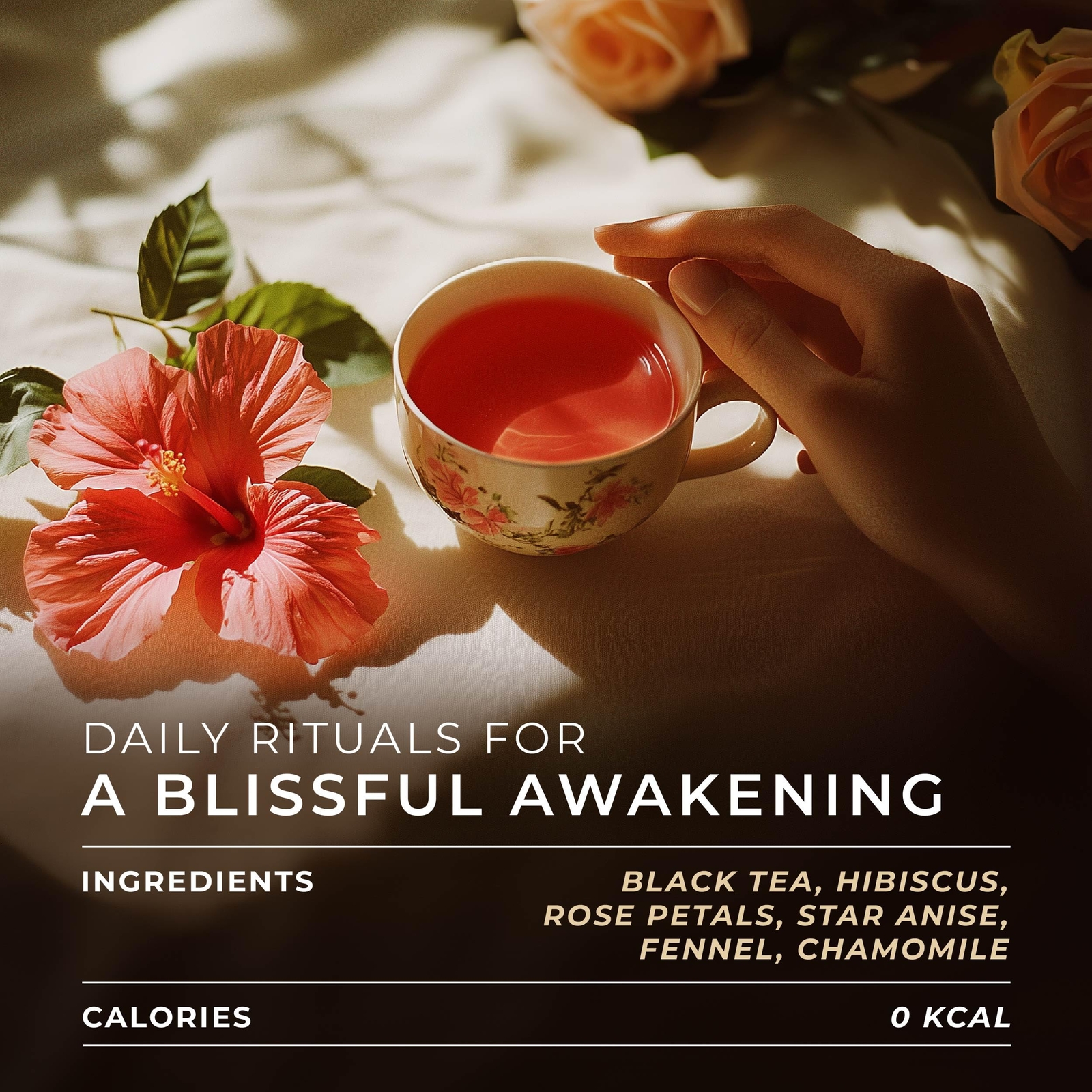 Hibiscus Rose Black Tea K Cups for Keurig 16 ct – High Caffeine Tea Pods for …