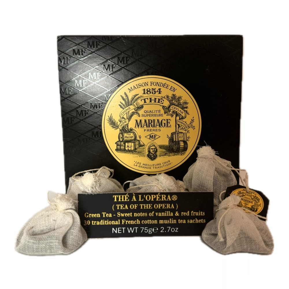 Mariage Freres THÉ À L’OPÉRA TB952 30 Muslin Tea Sachet / bags