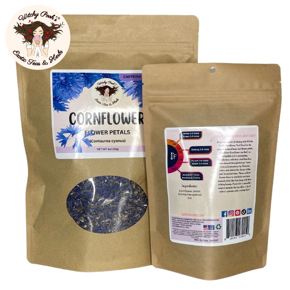 Cornflower Petals, Herbal Loose Leaf Tea, Cooking Herb, Desert Ideas