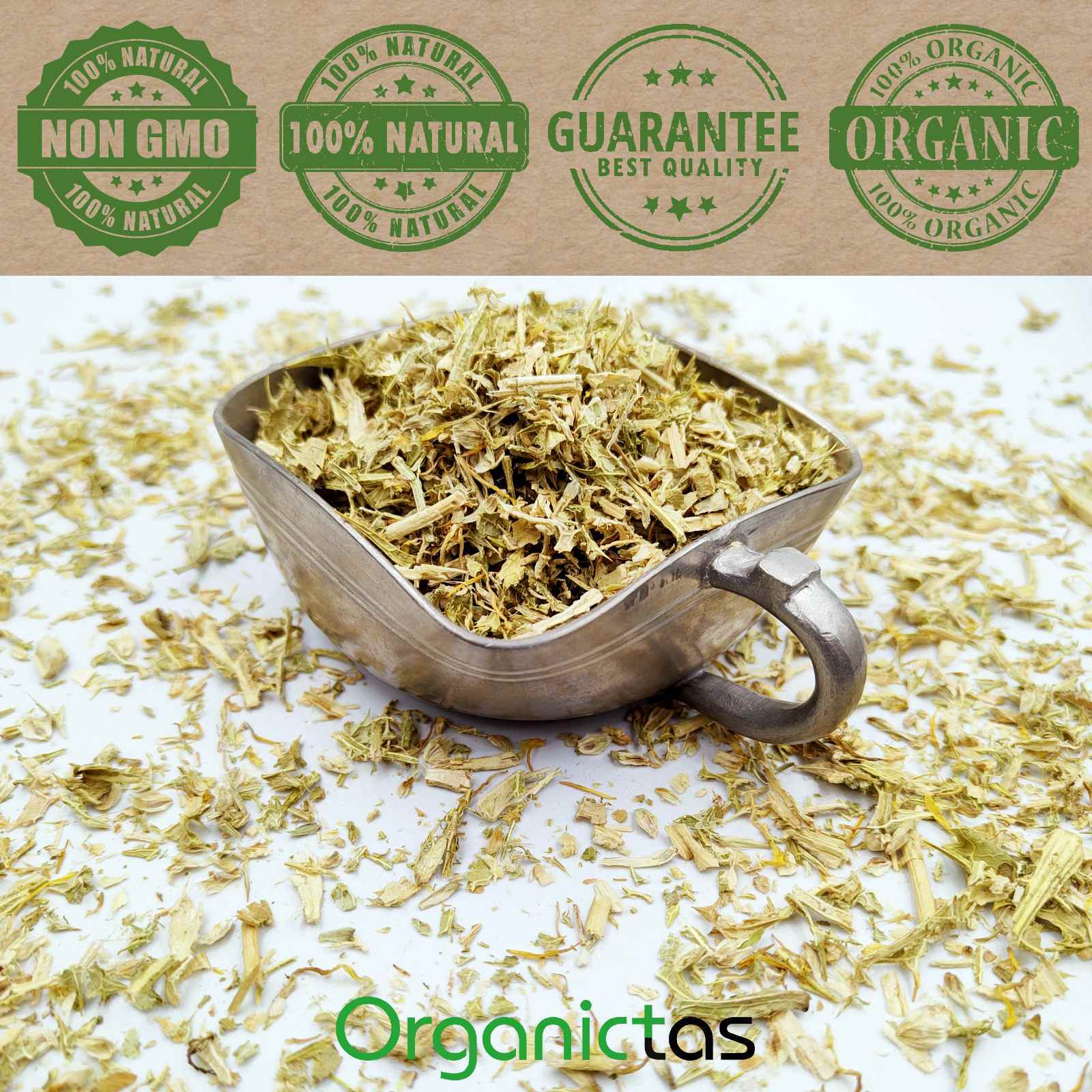 Organic Blessed Holy Thistle Tea Cnicus Benedictus Dried & Loose Premium Qualtiy