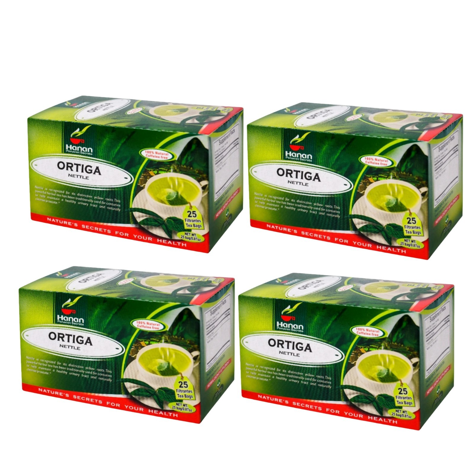 Stinging Nettle Tea 100 Herbal Teabags-0 Natural Dried Te de of Ortiga/Urtica