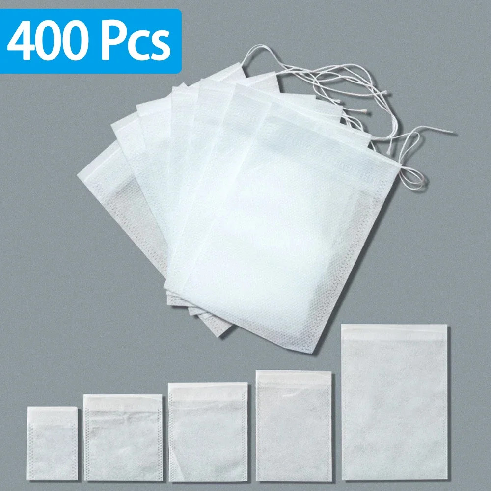 Disposable Teabags Empty Scented Tea Bags with String Heal Seal Filter Paper for