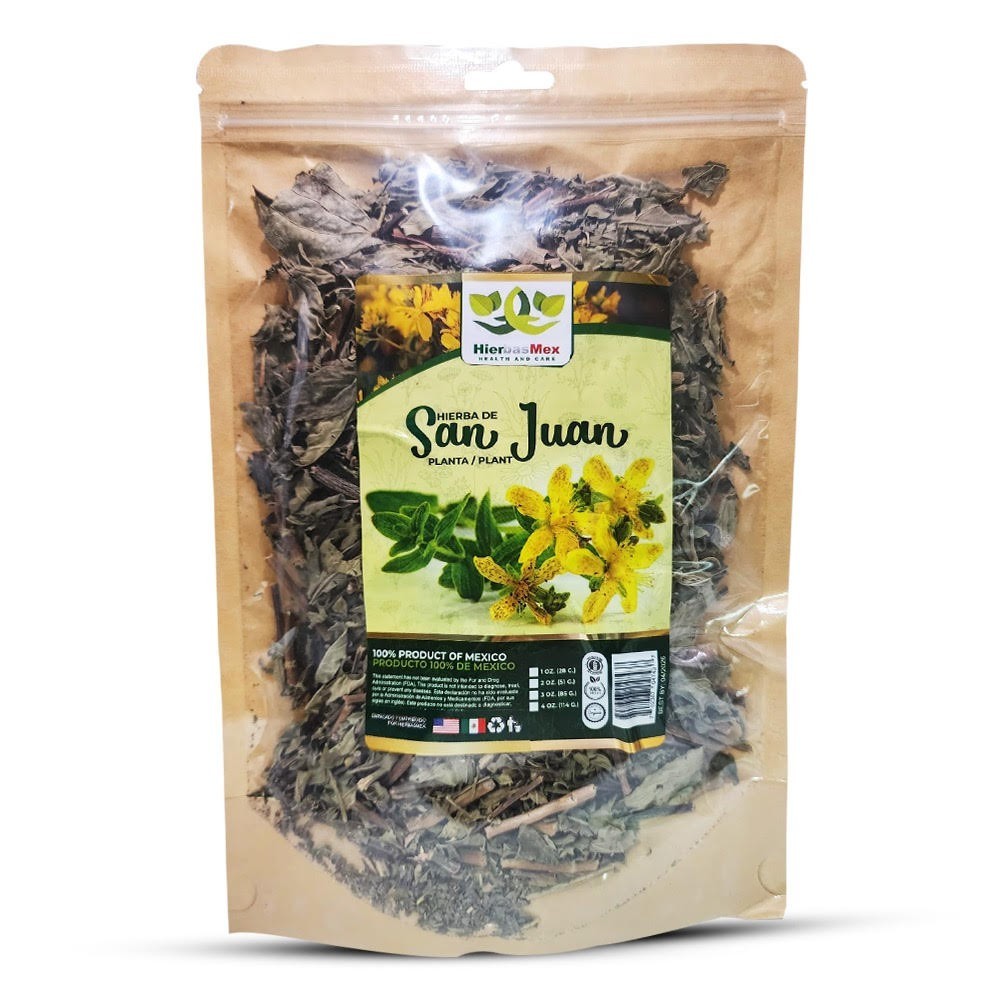 Hierba de San Juan Herbal Tea 4 oz.-113g, Natural Mexican Herb
