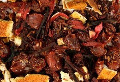 Cranberry Orange Rooibos Organic Tea loose leaf Choice oz, lb or tea bags