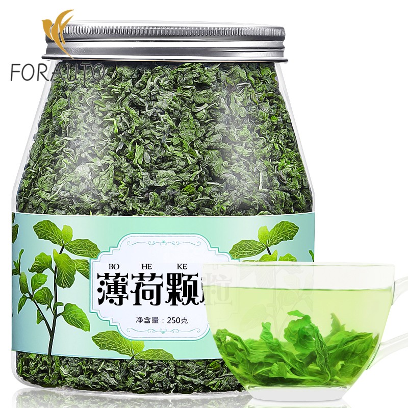 250g Mint Leaf Tea Dry Granules Fresh Edible Mint Steep in Water To Drink