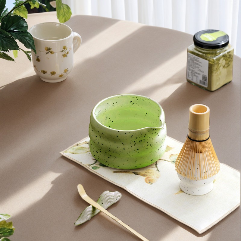7Pcs Japanese Matcha Tea Set Whisk Tea Ceremony Kits Tea Making Tools For Gifts