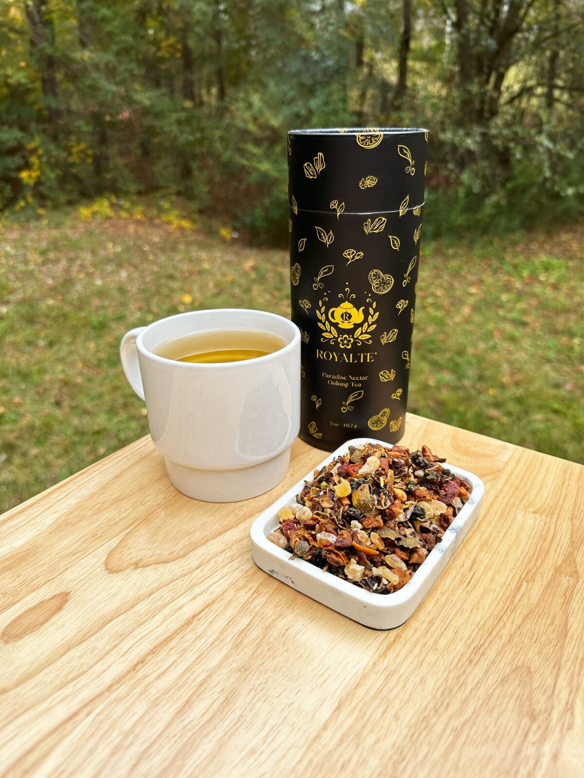 Paradise Nectar – Oolong Tea from MyRoyalte – Organic Loose Leaf Tea.