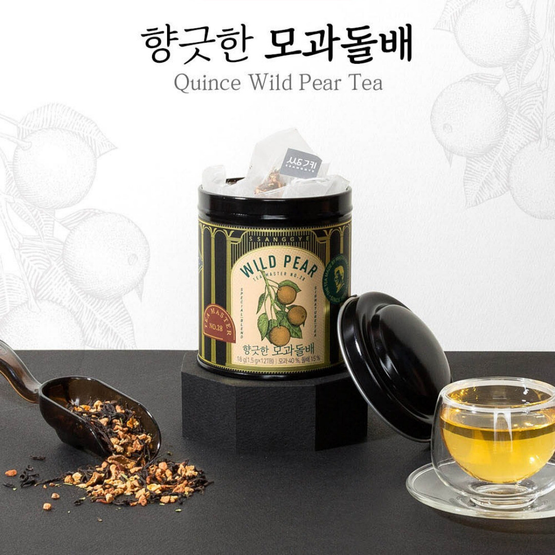 [SSANGGYE] Tea Master Can 18g (1.5g x 12 tea bags)