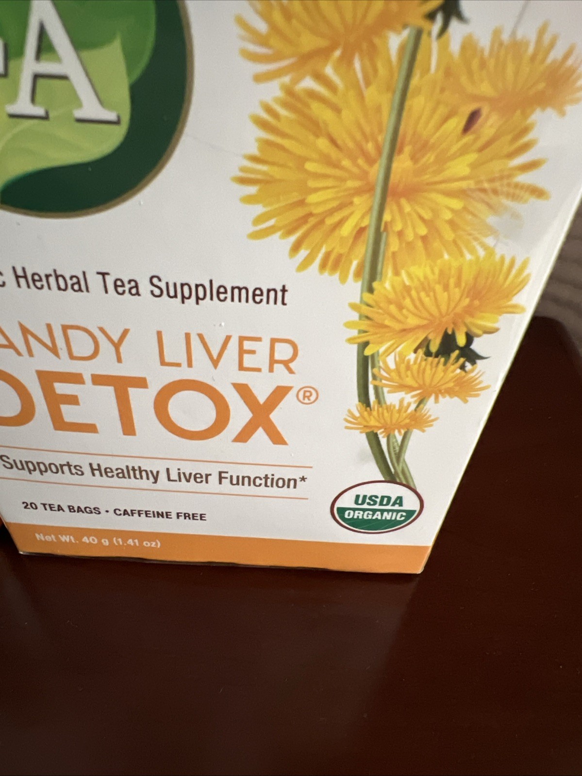 Dandy Liver Detox Tea, 20 Count X 2 Boxes. New