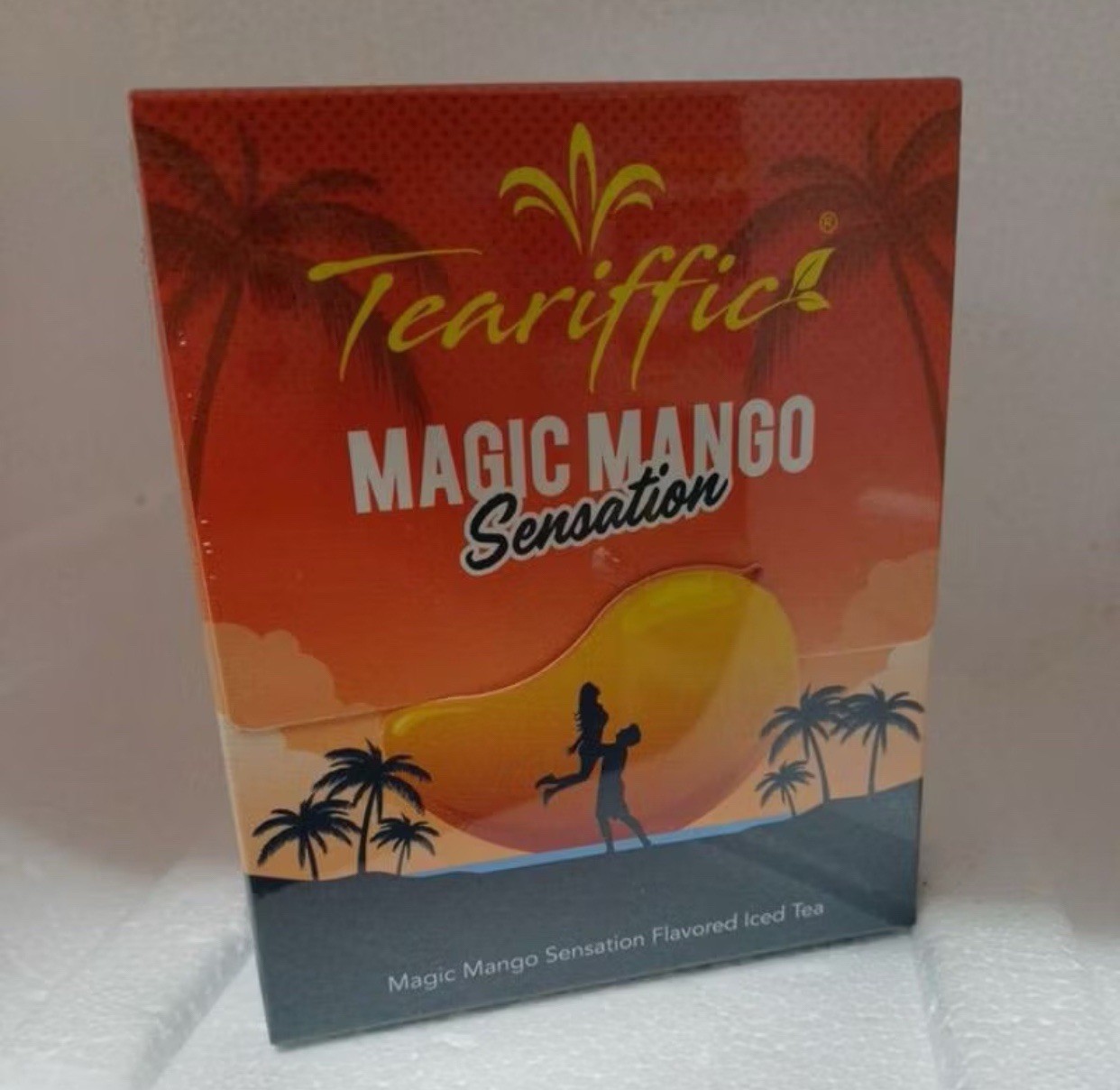 Teariffic Magic Mango Sensation Sexual Men Herb Energy Coffee 1 Box 12 Sachets