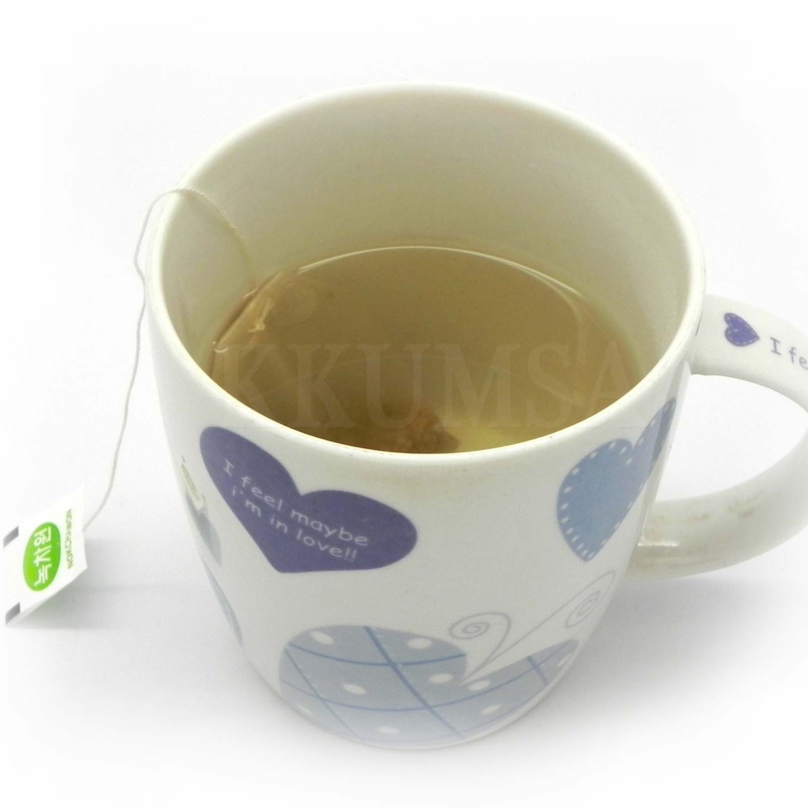 NOKCHAWON Korean Organic Green Tea with Brown rice 150 Tea bags (50 Tea x 3 Box)