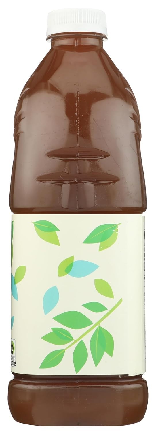 64 Fl Oz Organic Black Tea – High Caffeine Drink with No Sugar