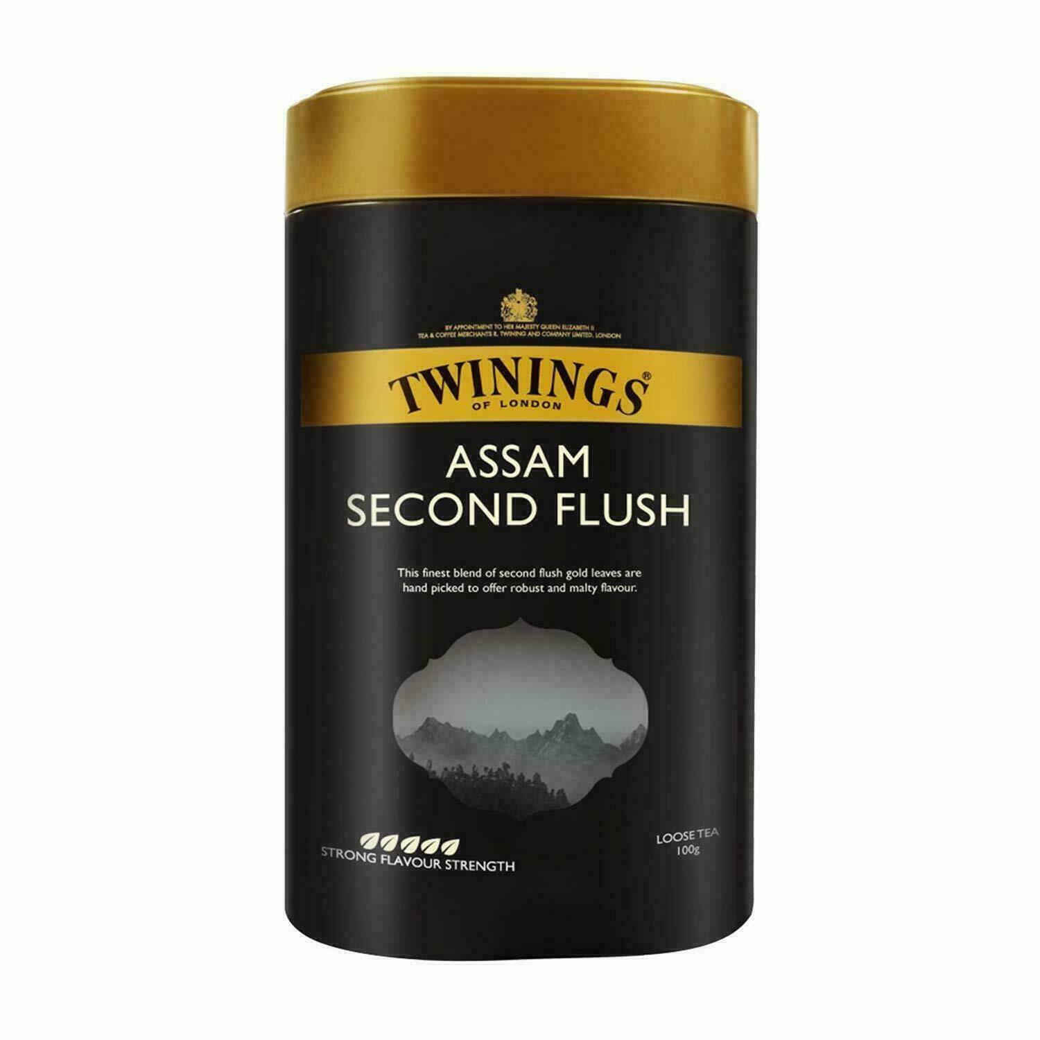 2 X Twinings Assam Second Flush Tea, 100 g, Loose Tea, Strong, long EXPIRY