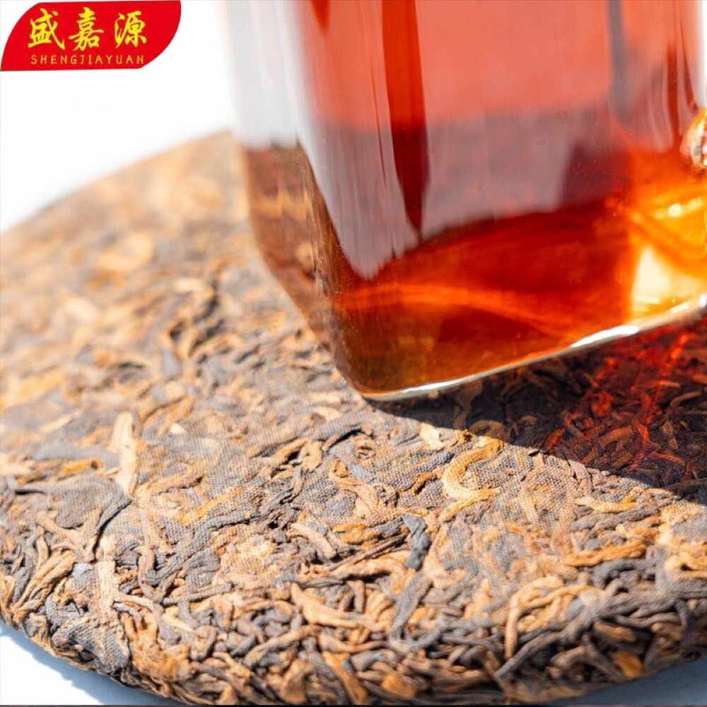 Pu-erh tea,2016, SHENG JIA YUAN,易武 Yi Wu,357g,cooked