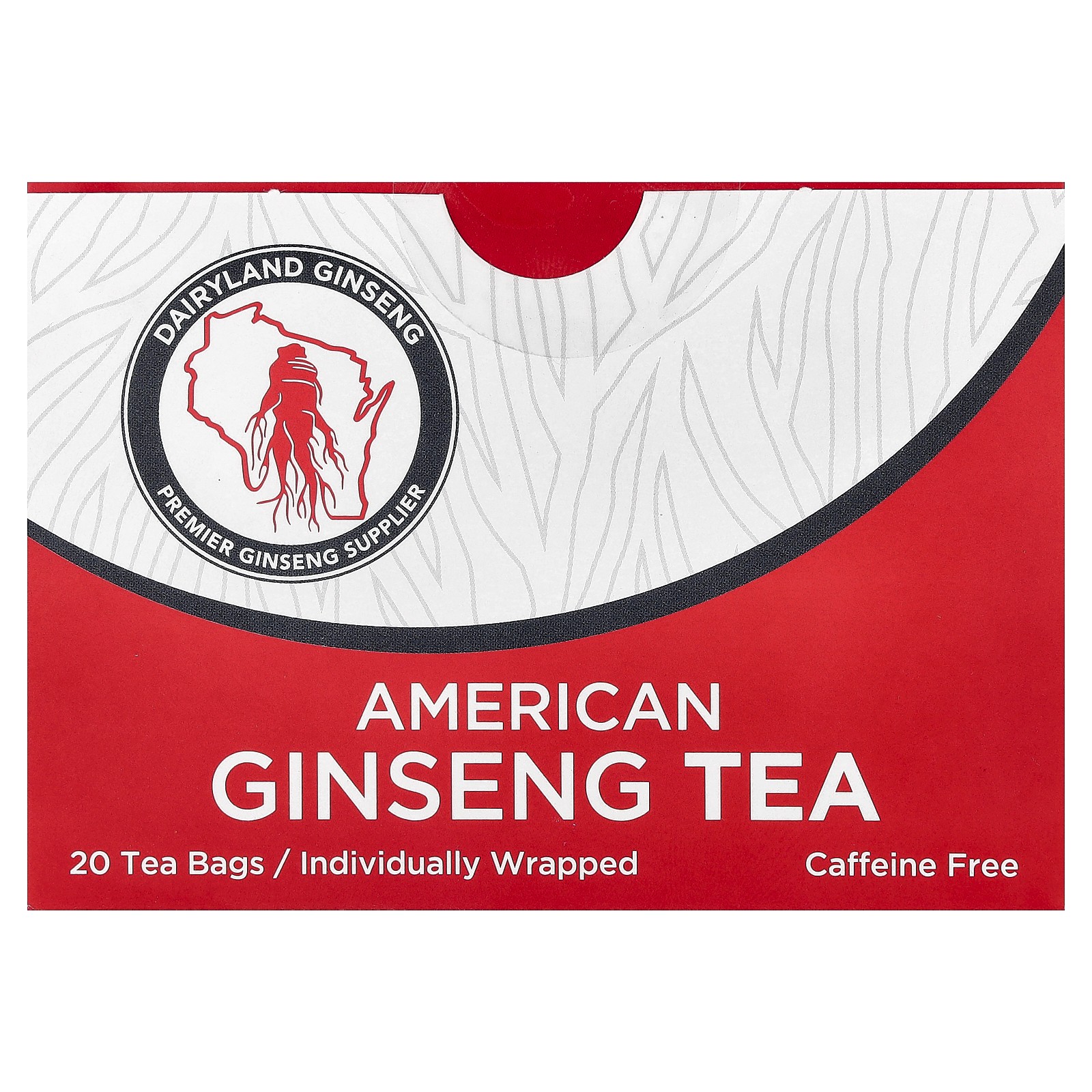 American Ginseng Tea, Caffeine Free , 20 Tea Bags