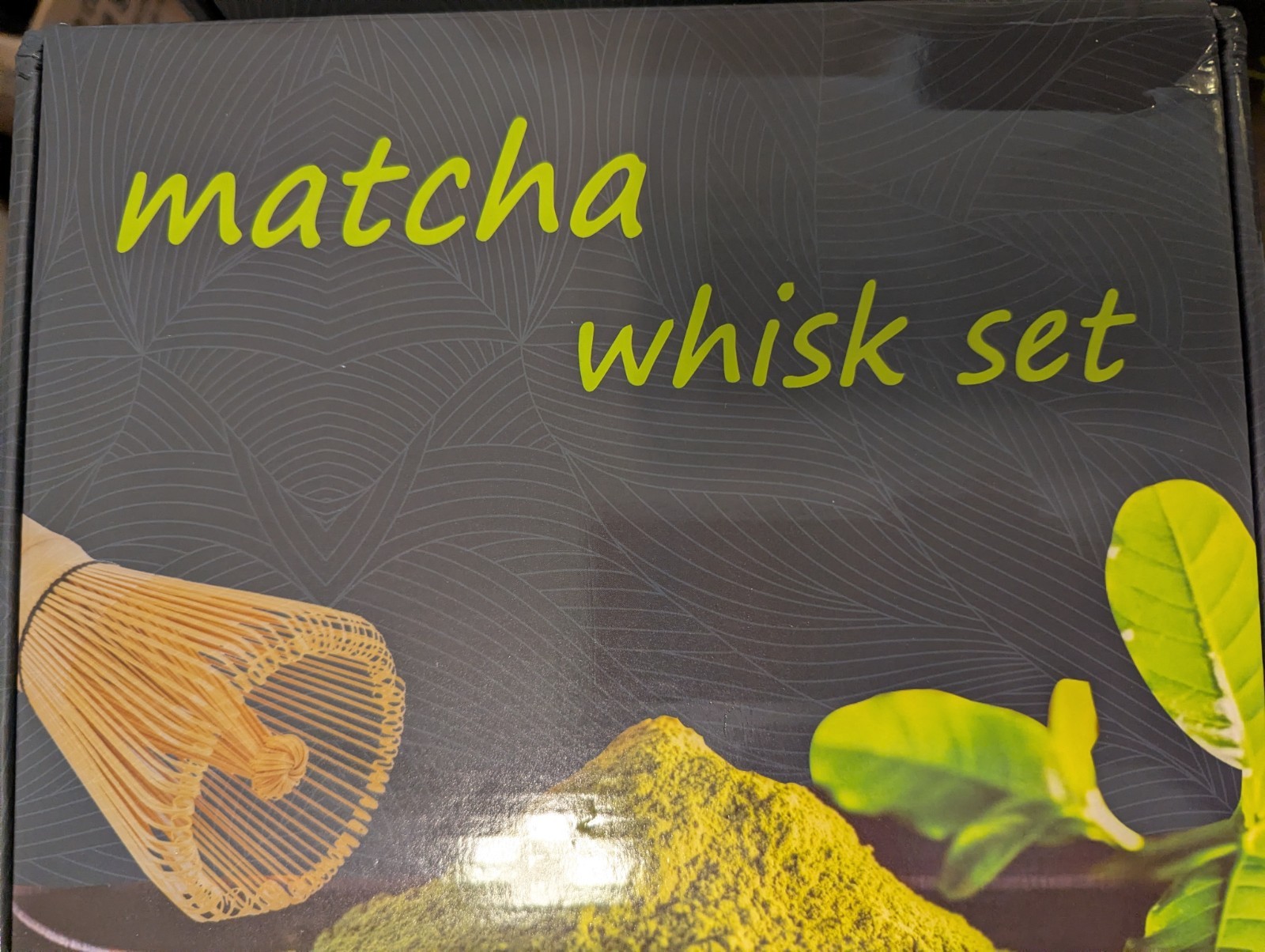 Japanese Matcha Tea Set Ceramic Bowl Whisk Holder Sifter Bamboo Scoop Kit