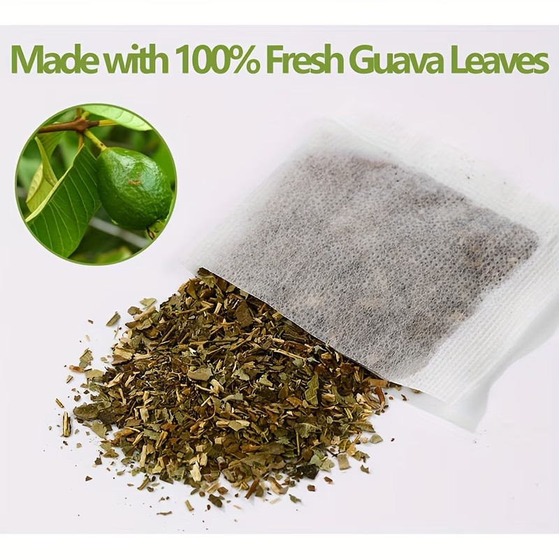 Natural Tea 100% Guava Leaves No Additives No Caffeine 2g x100 Bags Premium Leaf