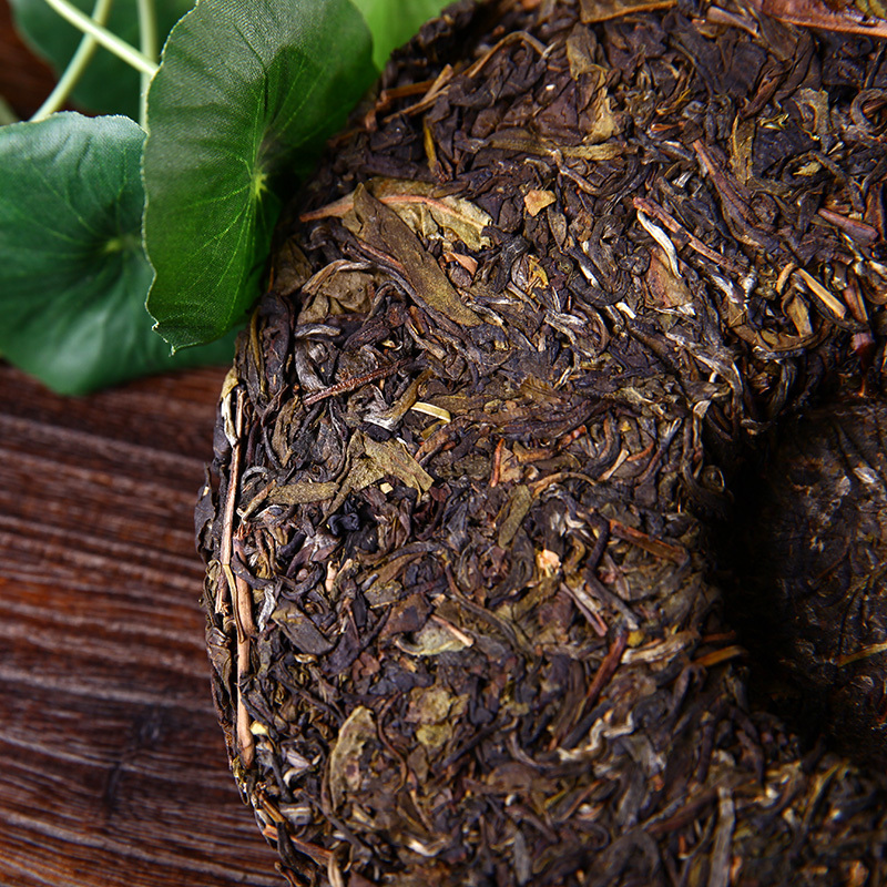 357g Organic Yunnan Puerh Tea Cake Sheng Menghai Green Natural Herbal Detox