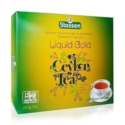 STASSEN Liquid Gold Tea 100 ETB 200G ( 2 PACKS )