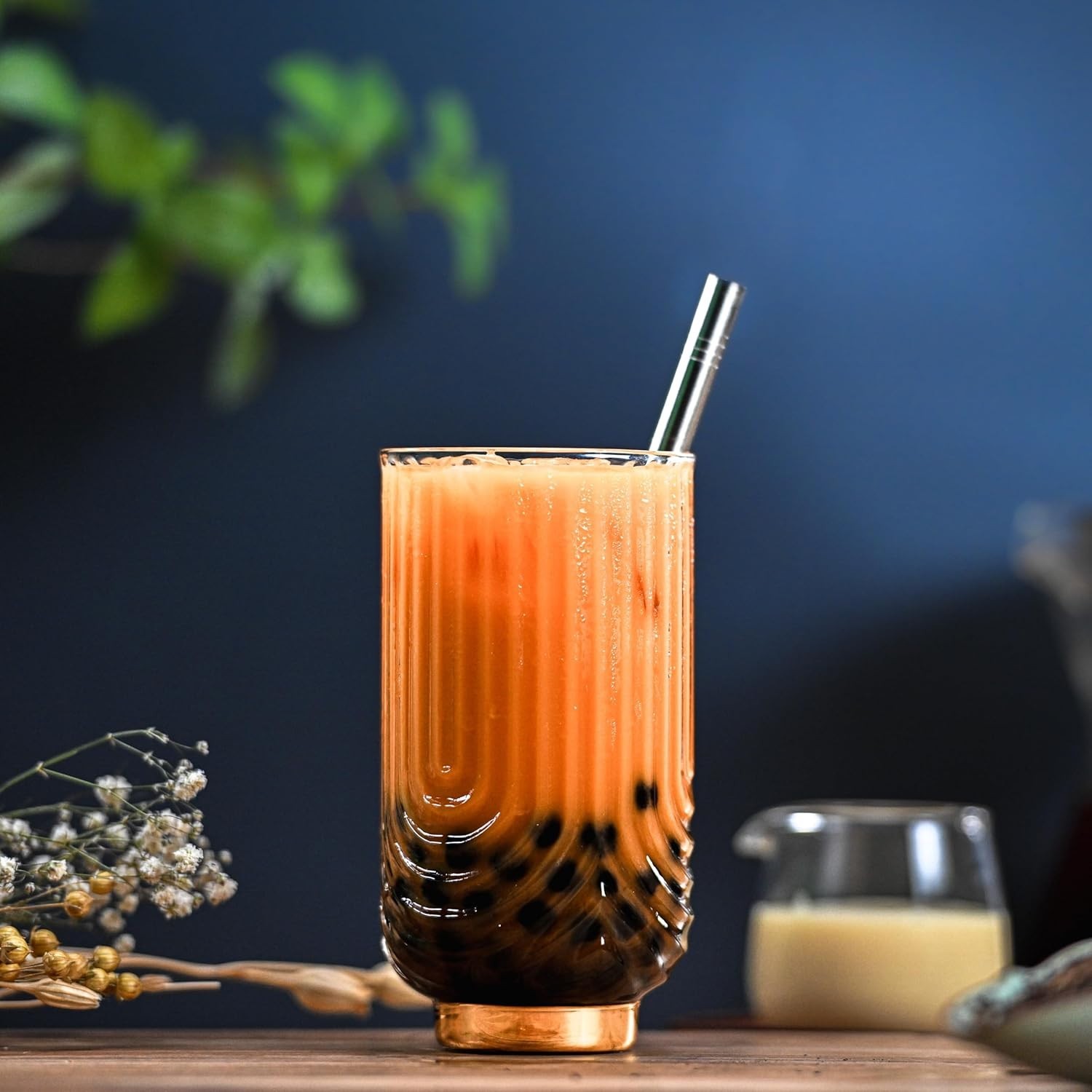 Flavfar Thai Milk Tea Kit – Now with No Added Condensed Milk | Instant Brown