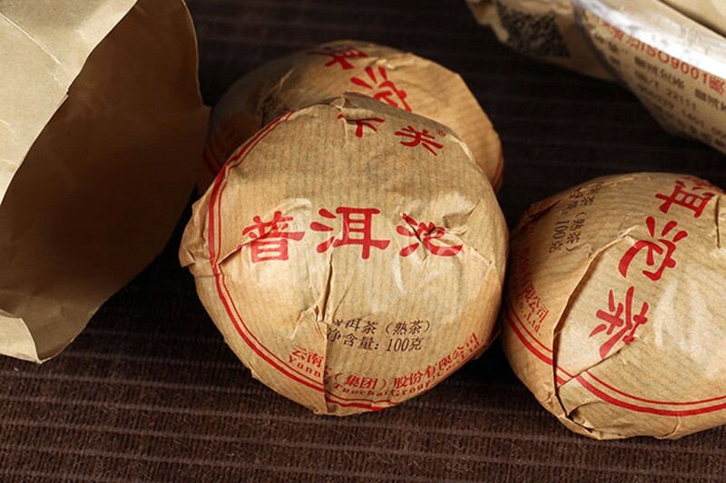 Xia Guan XiaoFa TuoCha Puer Tea 2018 Xiaguan Pu-erh Shu Ripe Pu’er Tea 500g
