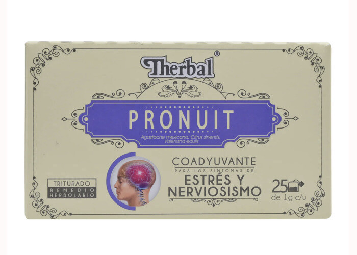 Te de toronjil con flor de azahar y valeriana 25 Tea Bags Pronuit Estres