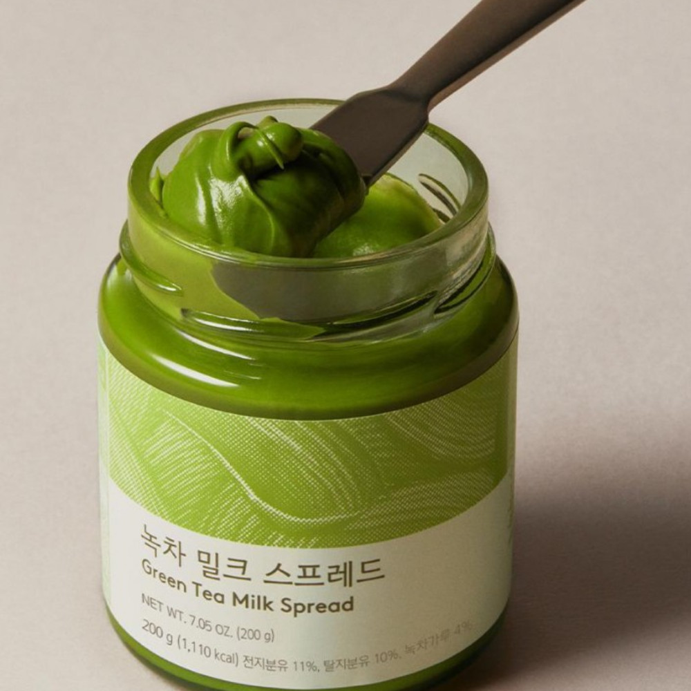 O’sulloc Green Tea Milk Spread 200g Korean Tea Flavor Snack