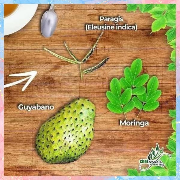 Chef Aybs Paragis Tea with Moringa and Guyabano Chef Ayb’s (20 Tea bags)