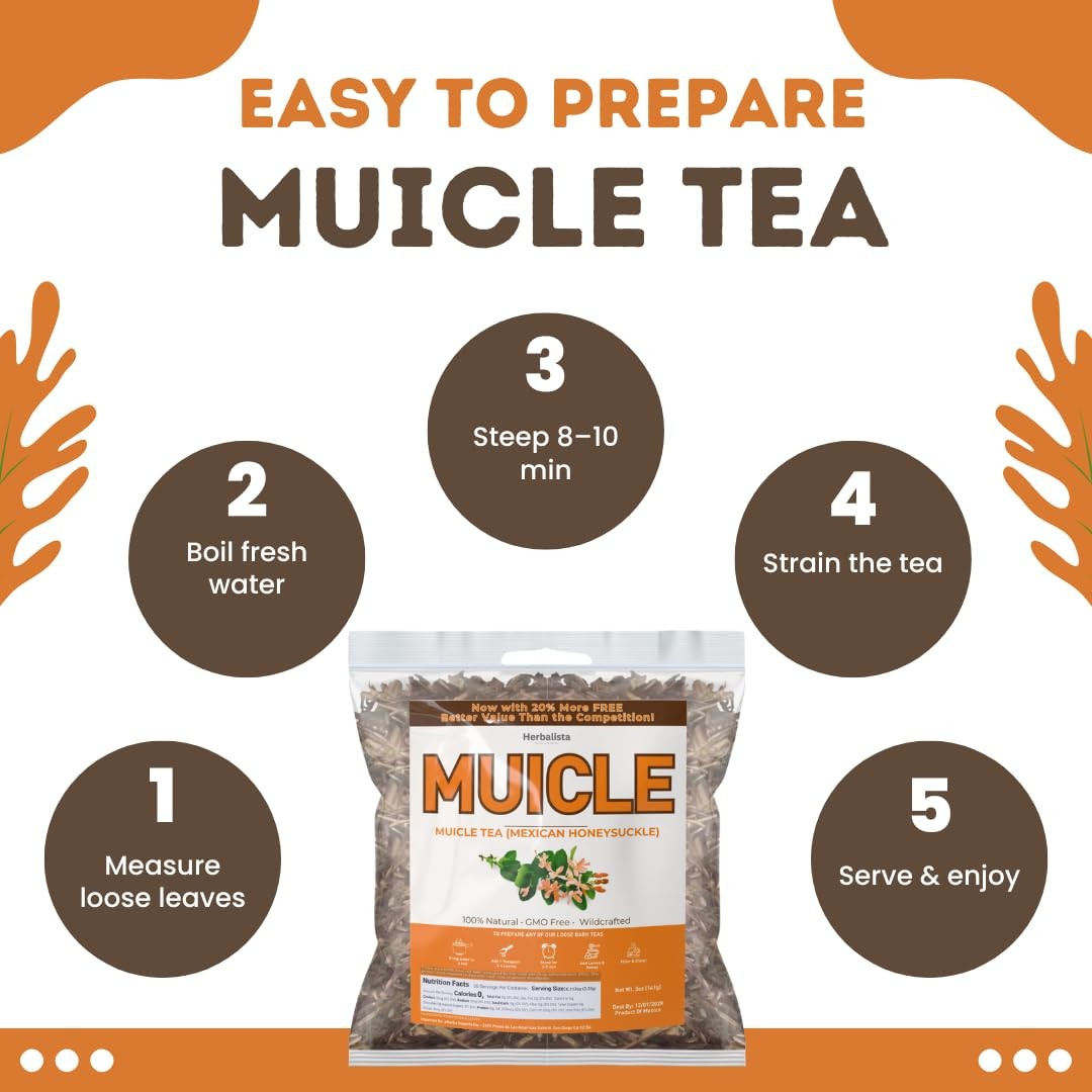 Viral 4oz 114g Muicle Sangre de Cristo Herbal Tea Premium Mexican Honeysuck…