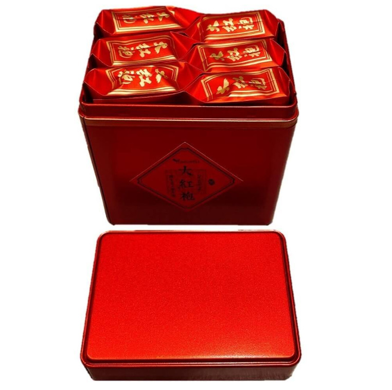 Premium Wuyi Da Hong Pao, Oolong Black Tea (12 Bags)