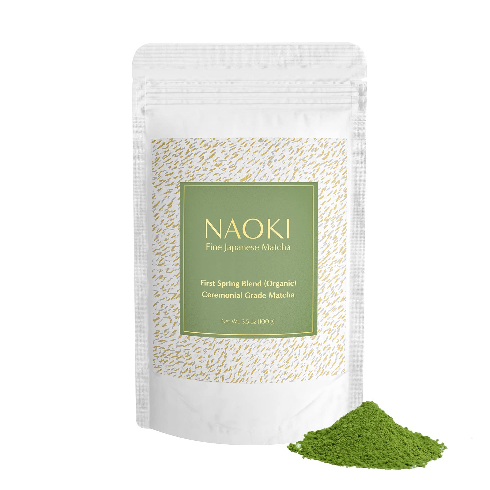 Naoki Matcha Organic Ceremonial First Spring Blend – Authentic Japanese First…