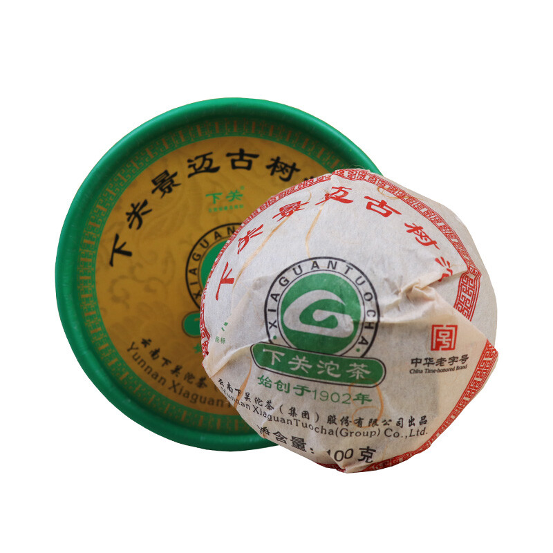 2012 Year Xiaguan Jingmai Mountain Old Tree Bud Pu’er Pu-erh Puer Tea 100g Box