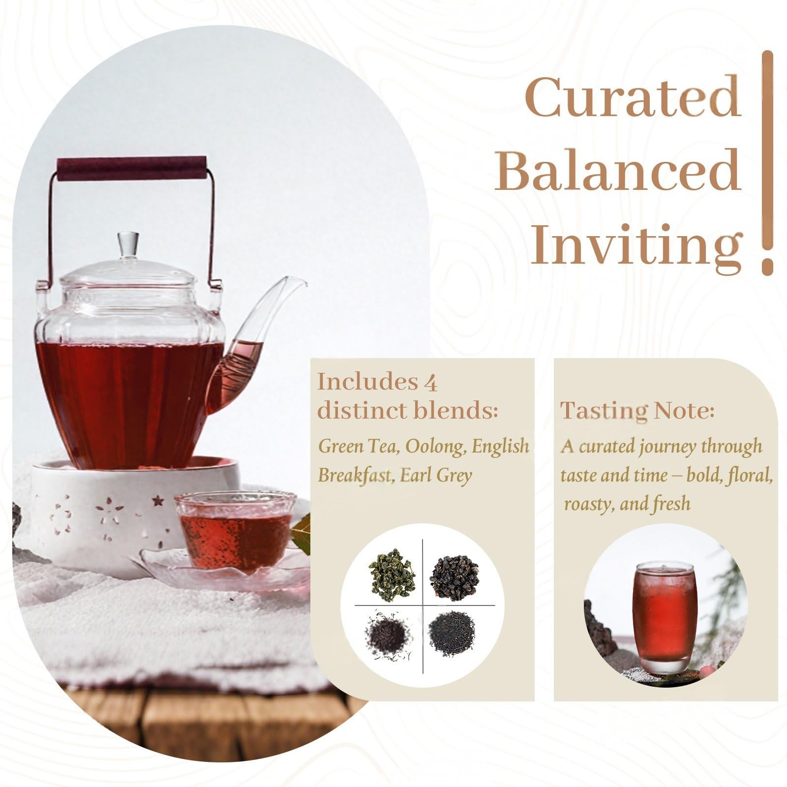 Tea Pods Variety Pack Compatible with All K-Cup Brewers & Keurig 2.0 24 pods …