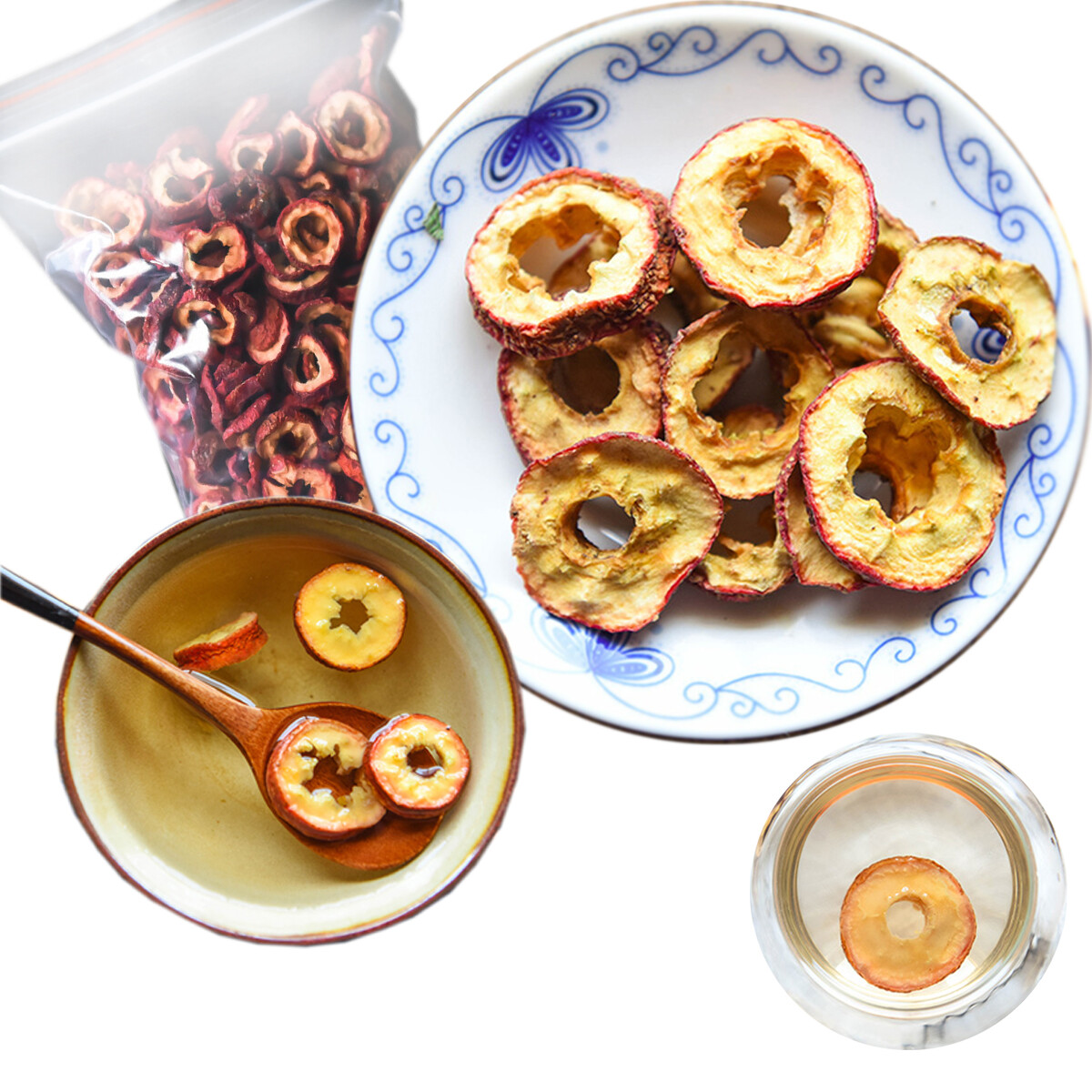 Chinese Special Fruit Tea Hawthorn Slices Tea Work Up An Appetite Healthy Food