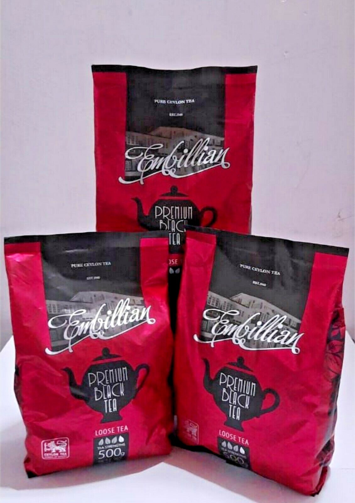 Premium Quality Ceylon Upcountry B.O.P.F. Black Tea- 500g Tea Powder bulk pack