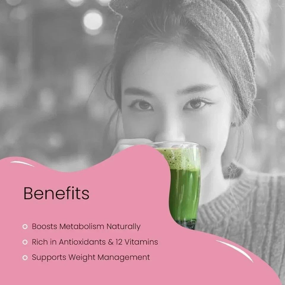 Matcha Slim Green Tea Weight Management High In Antioxidants Detoxifying (50gm)