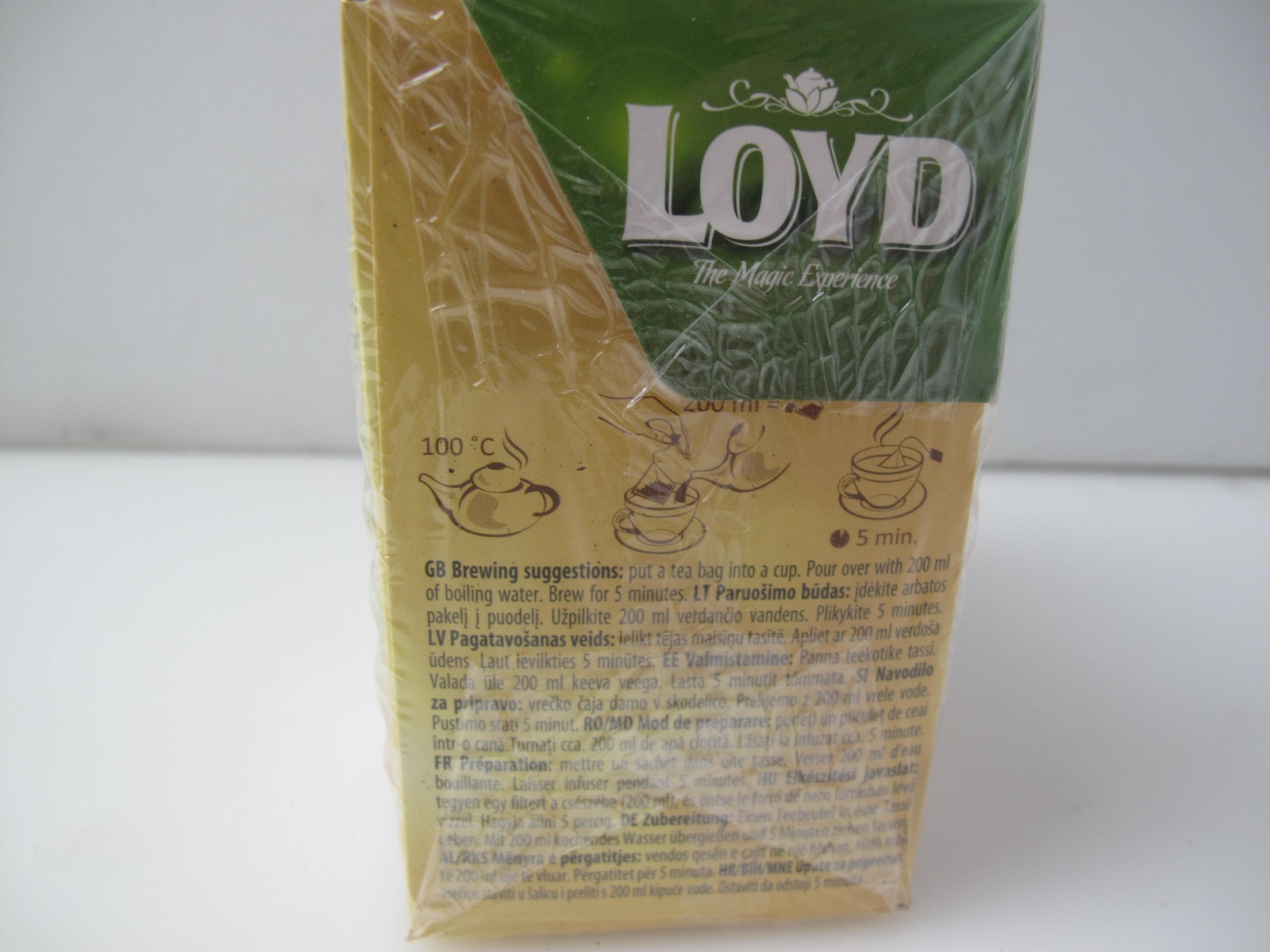 LOYD TEA Popular European Fruit Cranberry & Ginger Poland