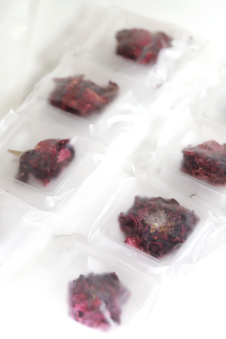 Dark Red Rose Flower Tea 墨红玫瑰花茶