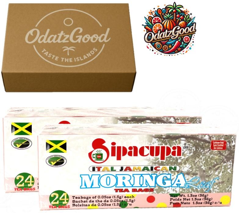 Sipacupa Moringa Tea 24Tea Bags (36g) – Curated & Packaged by ODatzGood