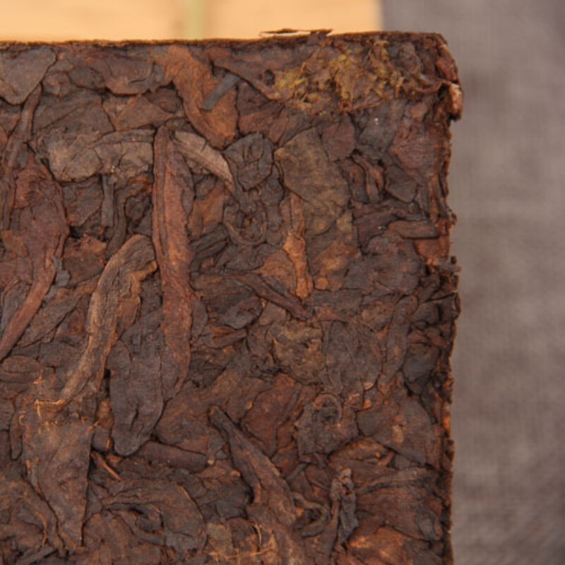 1000g Bamboo Shell Old Pu’er Tea Brick Yunnan Ancient Tree Big Leaf Pu-erh Tea