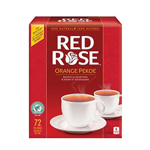 Canadian Red Rose Tea – 72 tea bags {Imported from Canada}