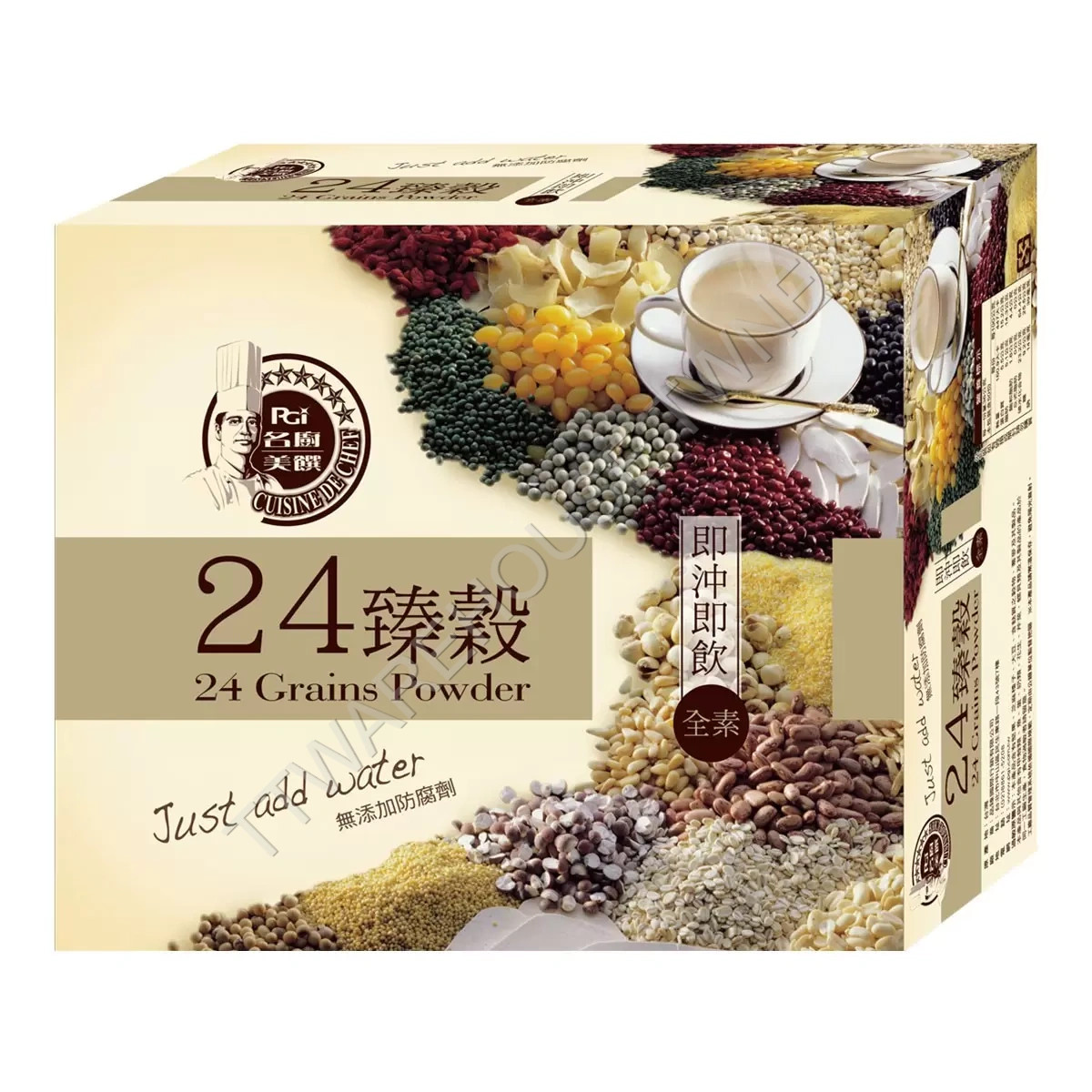 NEW PGi Cuisine De Chef 24 Grain Powder 36 g X 50-Count 名廚美饌 24臻穀 36公克 X 50入