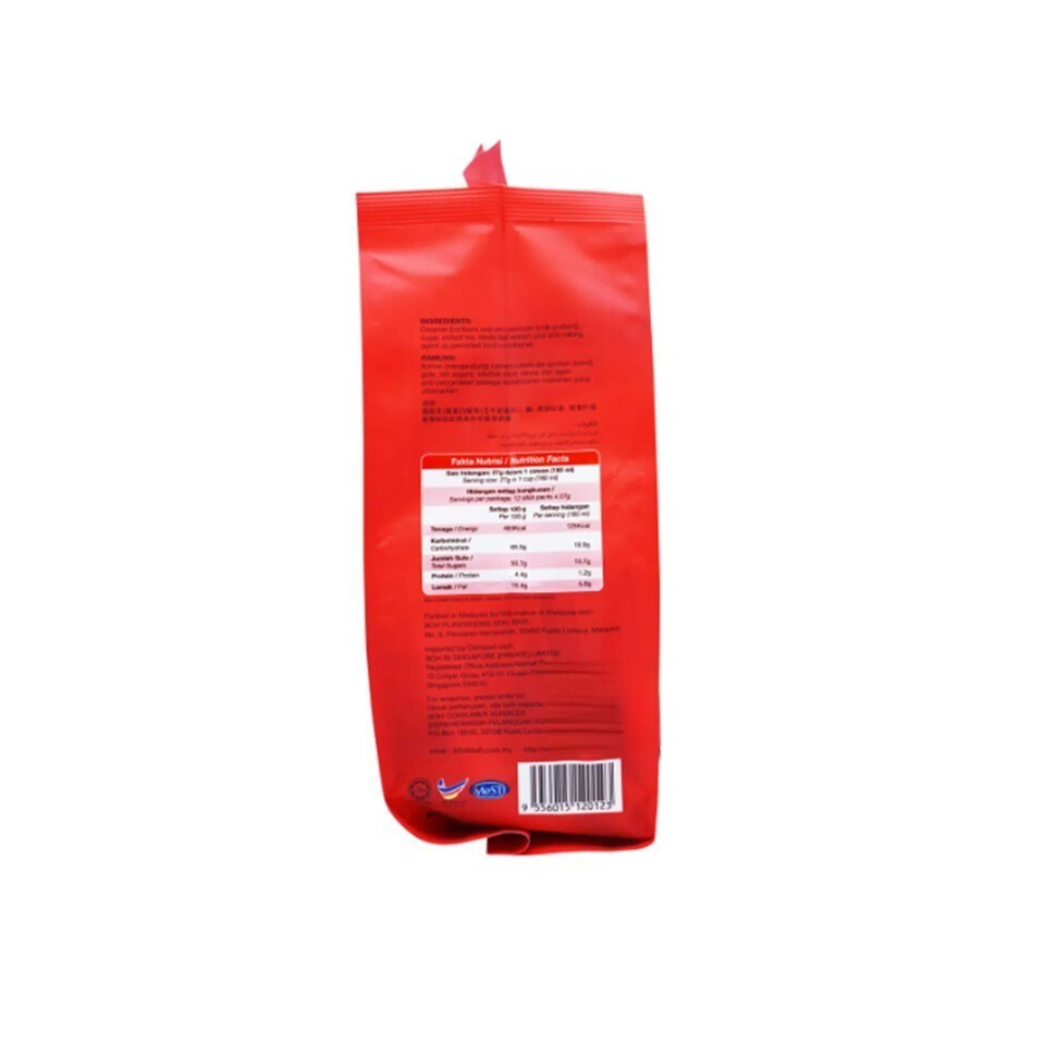 BOH Plantation Teh Tarik Less Sweet Original New Stick Pack 27g x 12s