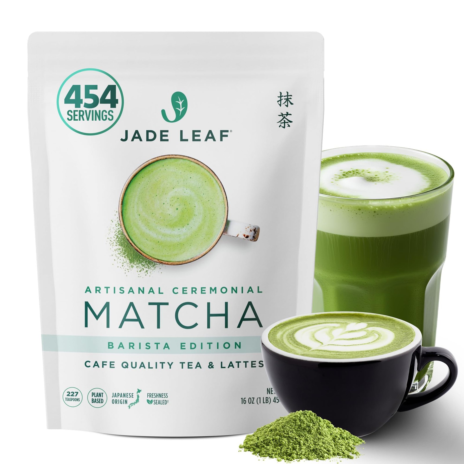 Ceremonial Grade Matcha Green Tea Powder – Authentic Japanese Origin – Artisa…