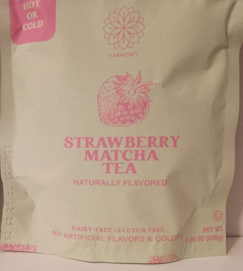 Harmony Proteins™ Strawberry Matcha Tea w/ Antioxidants & L-Theanine