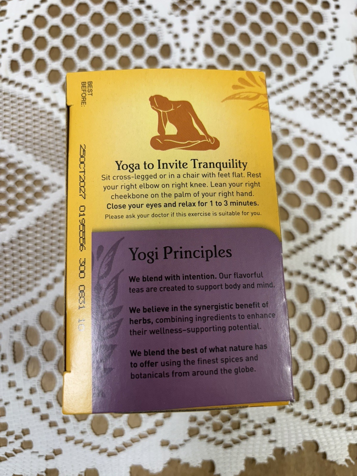 Yogi Tea Egyptian Licorice Tea (3 pack ) 16 Tea Bags per Box Organic BB 10/2027